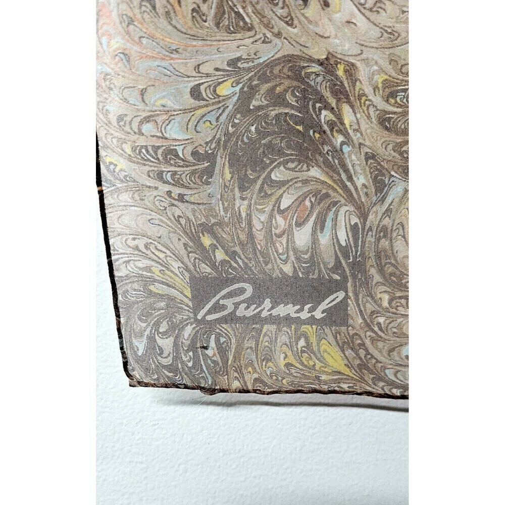 BURMEL Sheer Fall Colors Rectangular Scarf - Picture 3 of 6